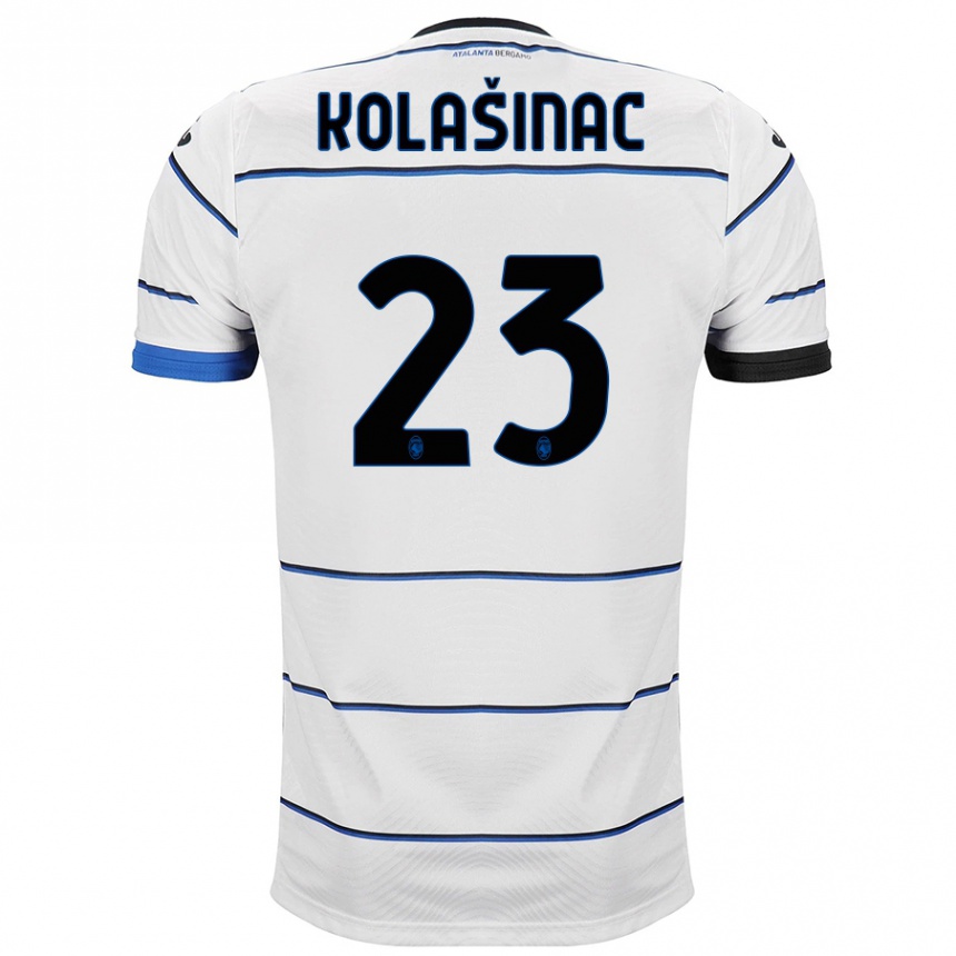 Enfant Football Maillot Sead Kolasinac #23 Blanc Tenues Extérieur 2023/24 Canada