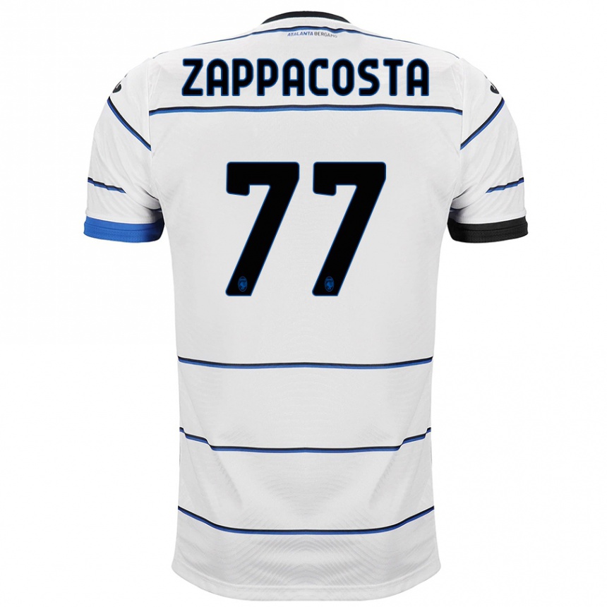 Kids Football Davide Zappacosta #77 White Away Jersey 2023/24 T-Shirt Canada