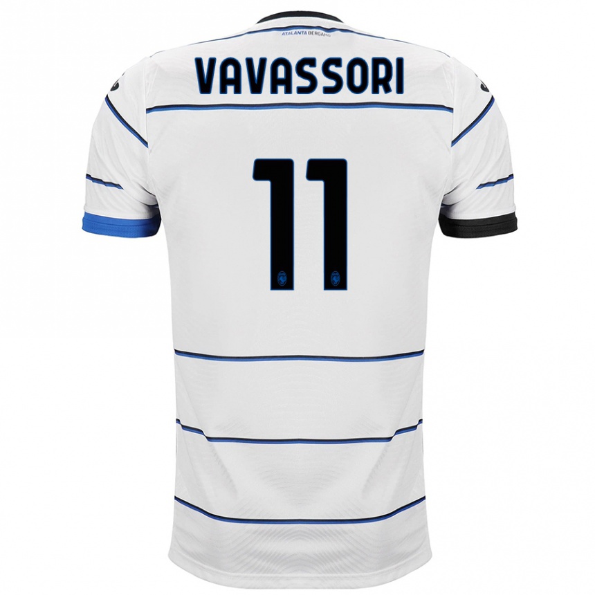 Kids Football Dominic Vavassori #11 White Away Jersey 2023/24 T-Shirt Canada