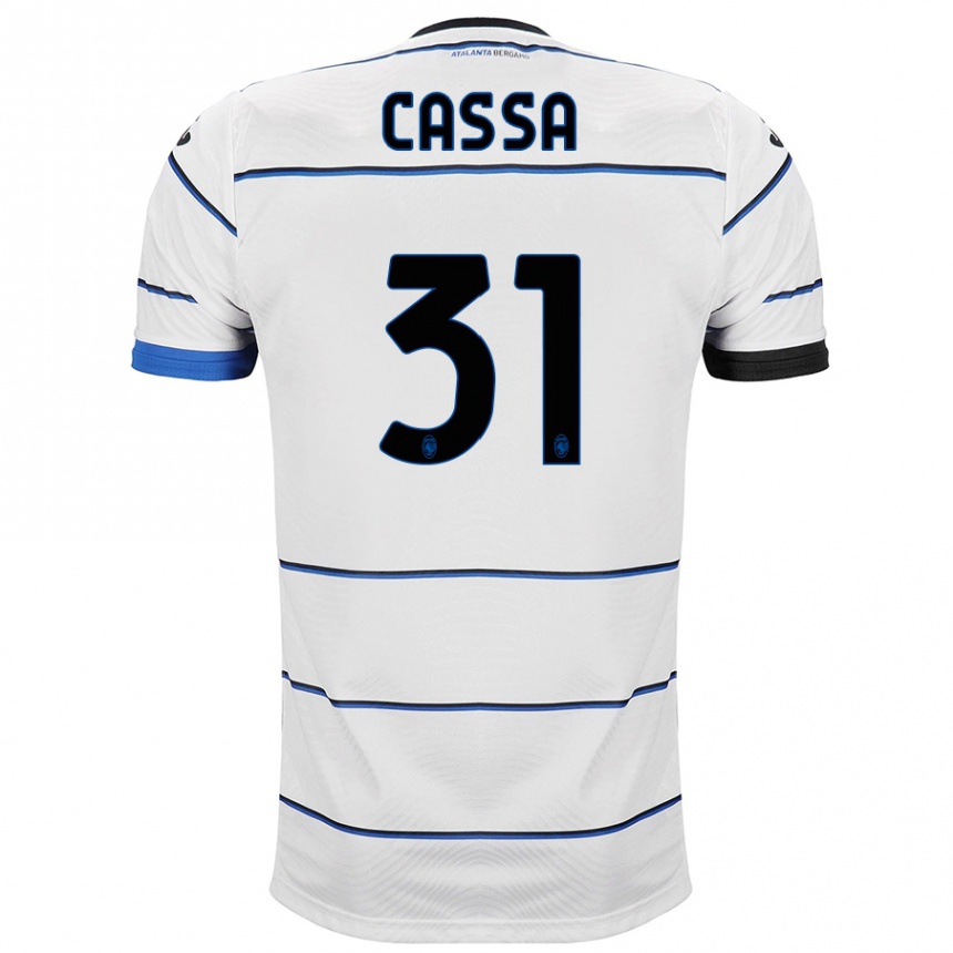 Enfant Football Maillot Federico Cassa #31 Blanc Tenues Extérieur 2023/24 Canada