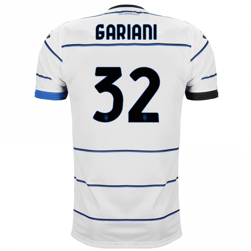 Enfant Football Maillot Niccolò Gariani #32 Blanc Tenues Extérieur 2023/24 Canada