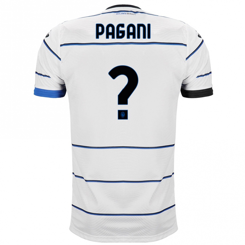 Enfant Football Maillot Federico Pagani #0 Blanc Tenues Extérieur 2023/24 Canada