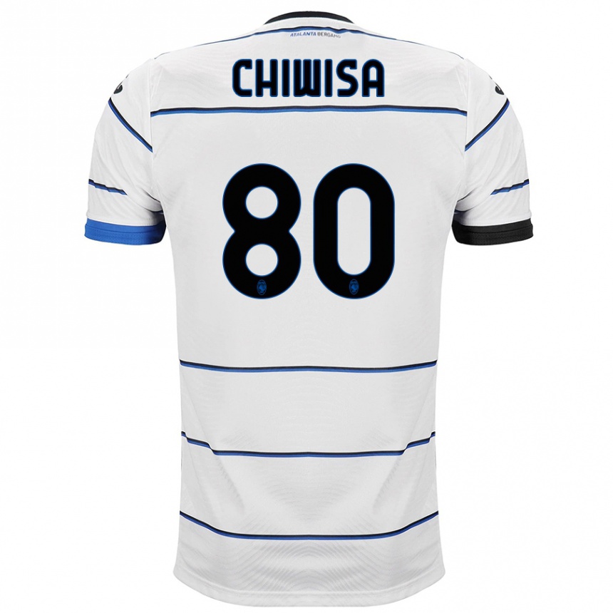 Enfant Football Maillot Mannah Chiwisa #80 Blanc Tenues Extérieur 2023/24 Canada