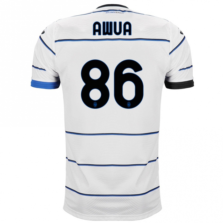 Enfant Football Maillot Theophilus Awua #86 Blanc Tenues Extérieur 2023/24 Canada