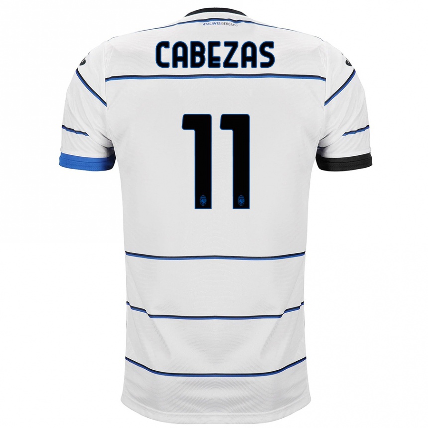 Enfant Football Maillot Bryan Cabezas #11 Blanc Tenues Extérieur 2023/24 Canada