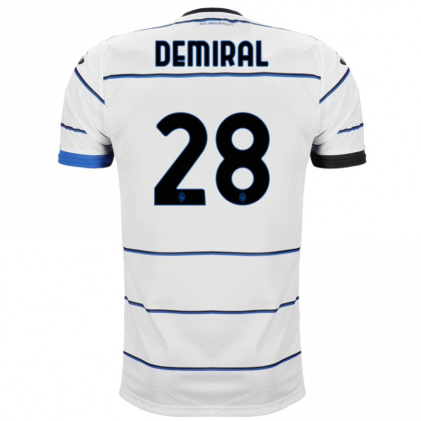 Enfant Football Maillot Merih Demiral #28 Blanc Tenues Extérieur 2023/24 Canada