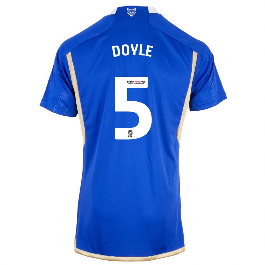 Homme Football Maillot Callum Doyle #5 Bleu Royal Tenues Domicile 2023/24 Canada