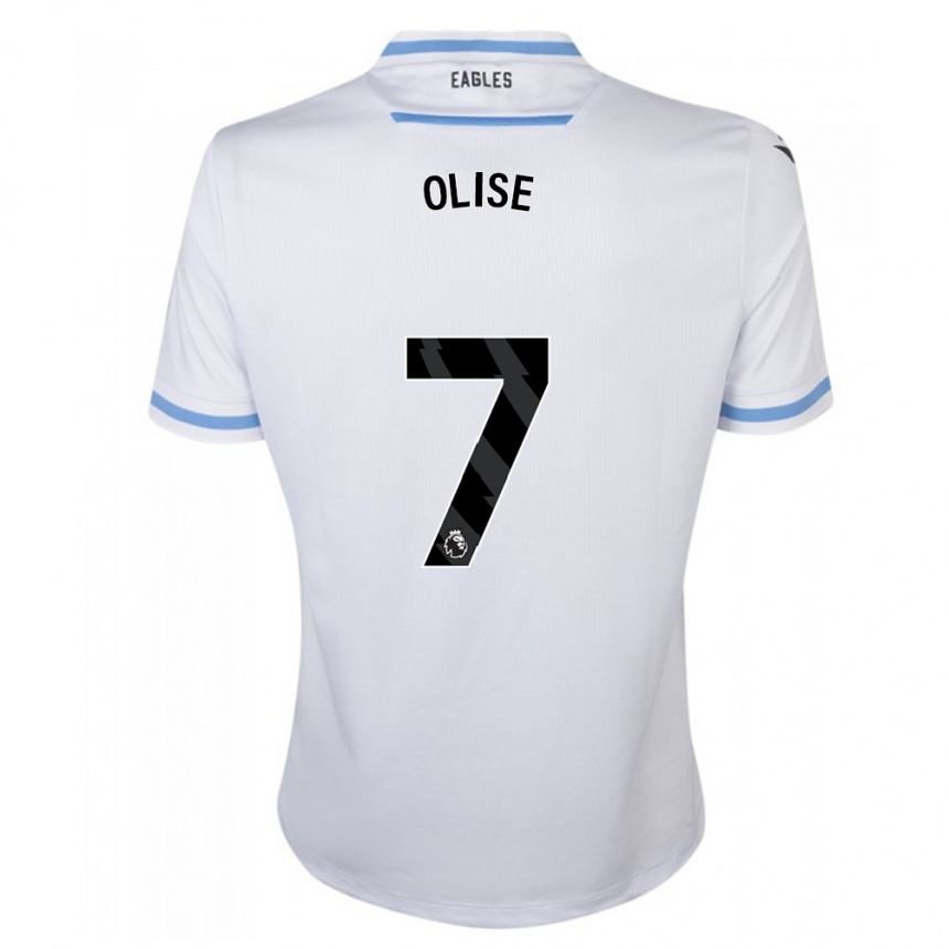 Homme Football Maillot Michael Olise #7 Blanc Tenues Extérieur 2023/24 Canada