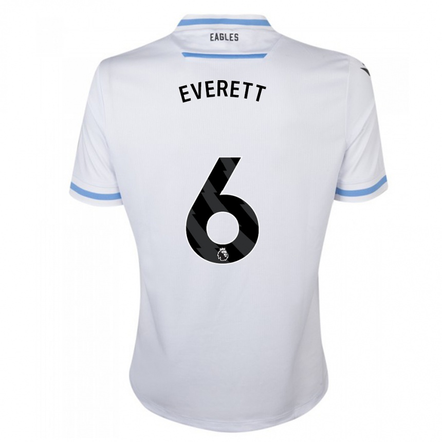 Men Football Aimee Everett #6 White Away Jersey 2023/24 T-Shirt Canada