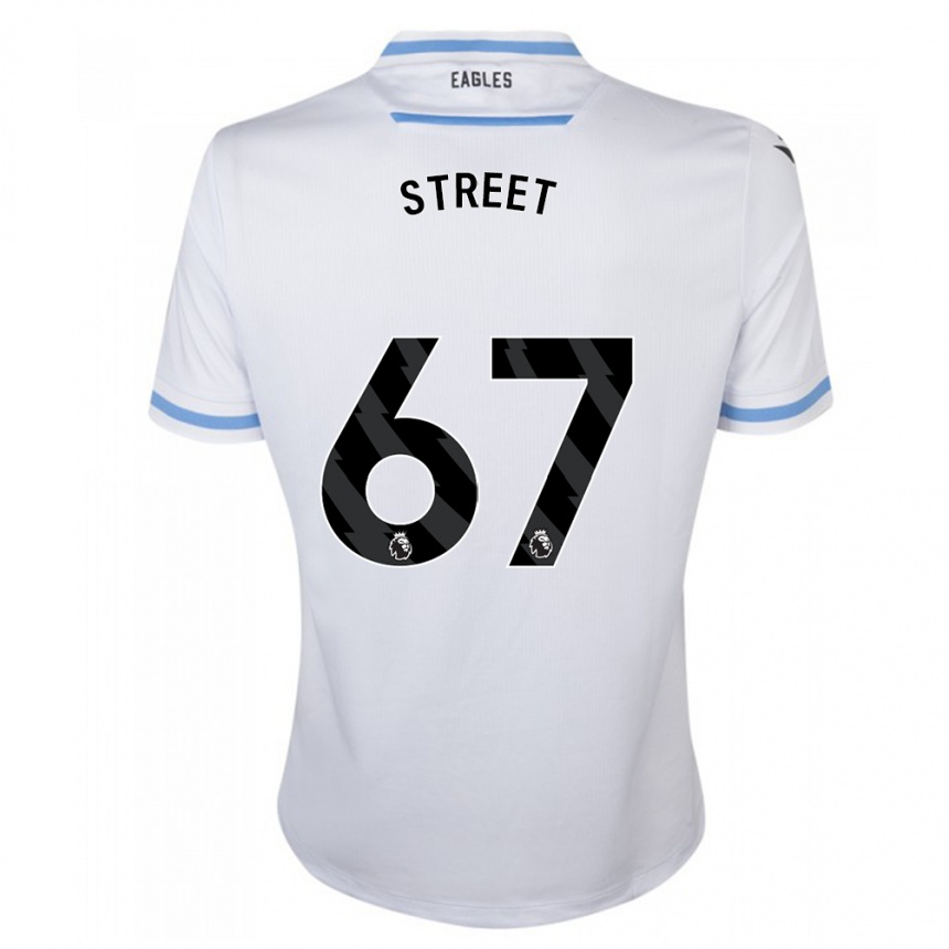 Men Football Rob Street #67 White Away Jersey 2023/24 T-Shirt Canada