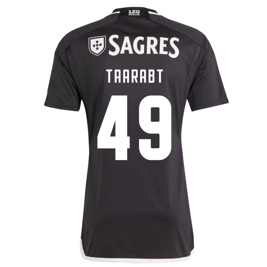 Men Football Adel Taarabt #49 Black Away Jersey 2023/24 T-Shirt Canada