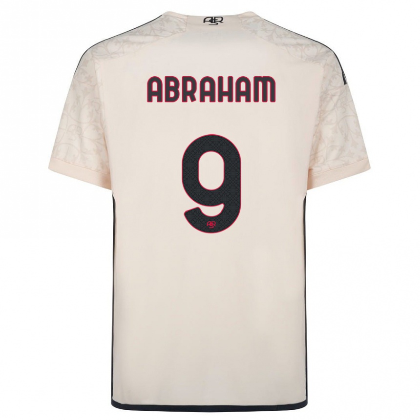 Men Football Tammy Abraham #9 Off-White Away Jersey 2023/24 T-Shirt Canada