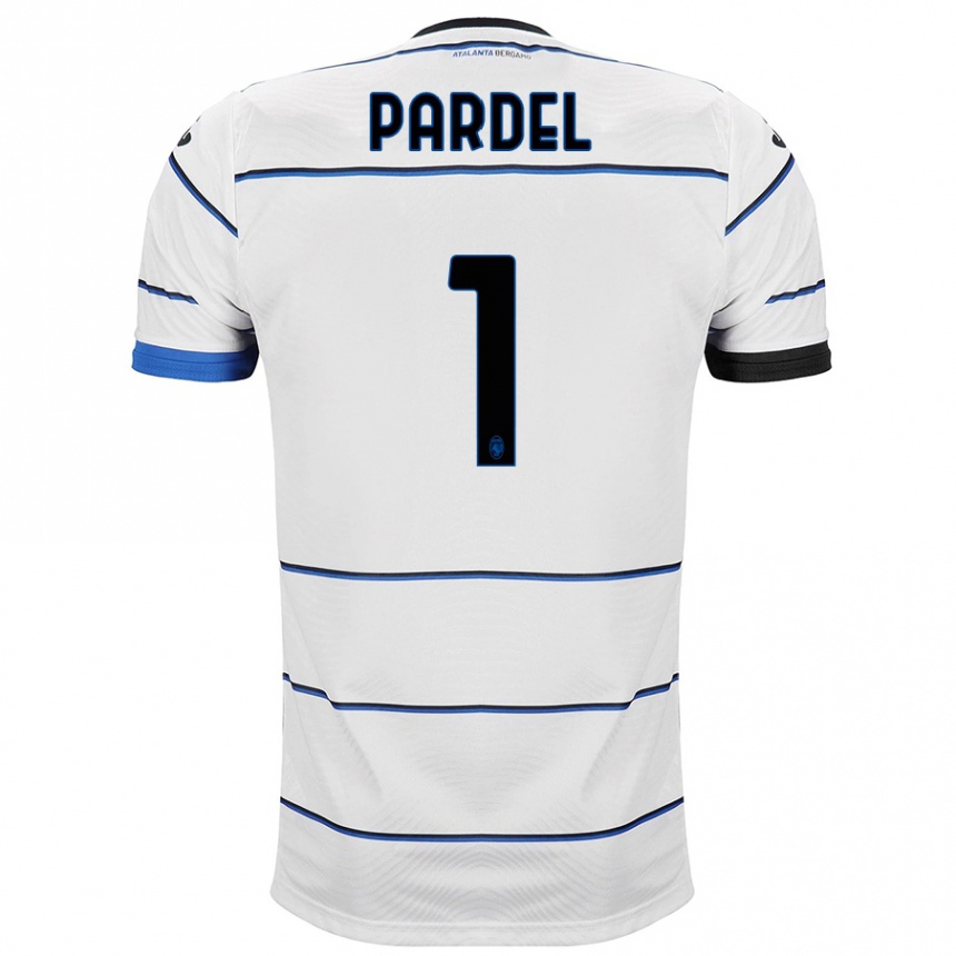 Men Football Piotr Pardel #1 White Away Jersey 2023/24 T-Shirt Canada