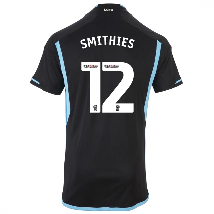 Women Football Alex Smithies #12 Black Away Jersey 2023/24 T-Shirt Canada