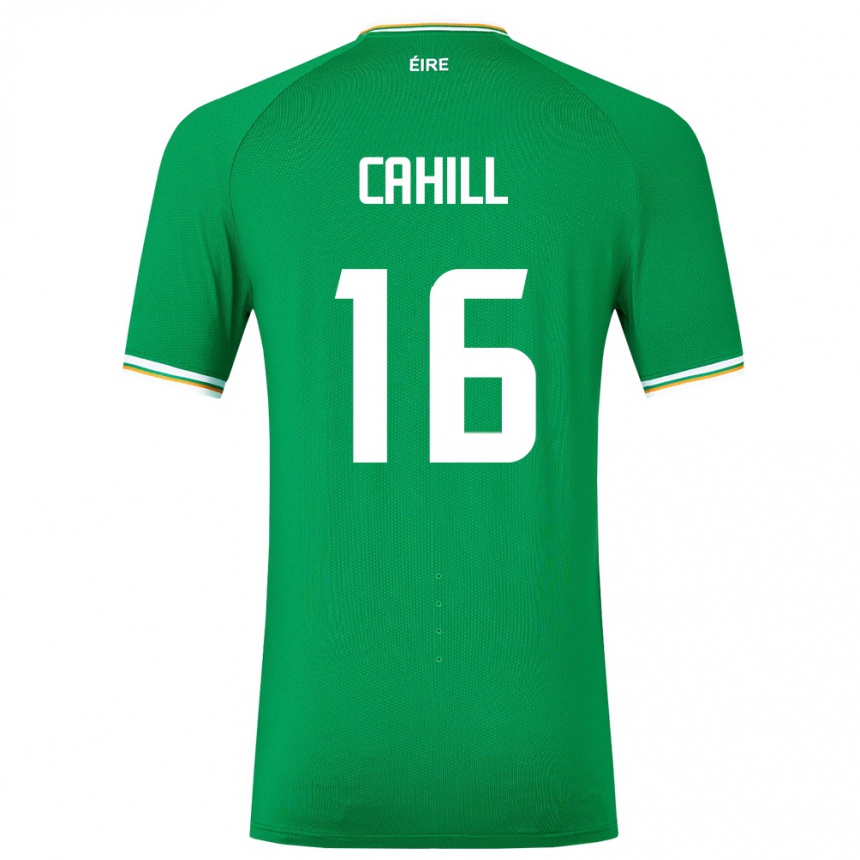 Kids Football Ireland Killian Cahill #16 Green Home Jersey 24-26 T-Shirt Canada