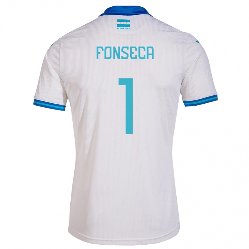 Kids Football Honduras Harold Fonseca #1 White Home Jersey 24-26 T-Shirt Canada