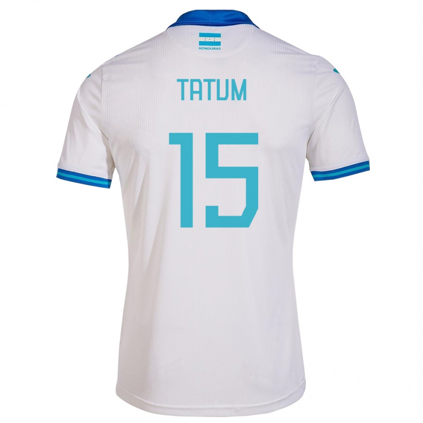 Kids Football Honduras Anfronit Tatum #15 White Home Jersey 24-26 T-Shirt Canada