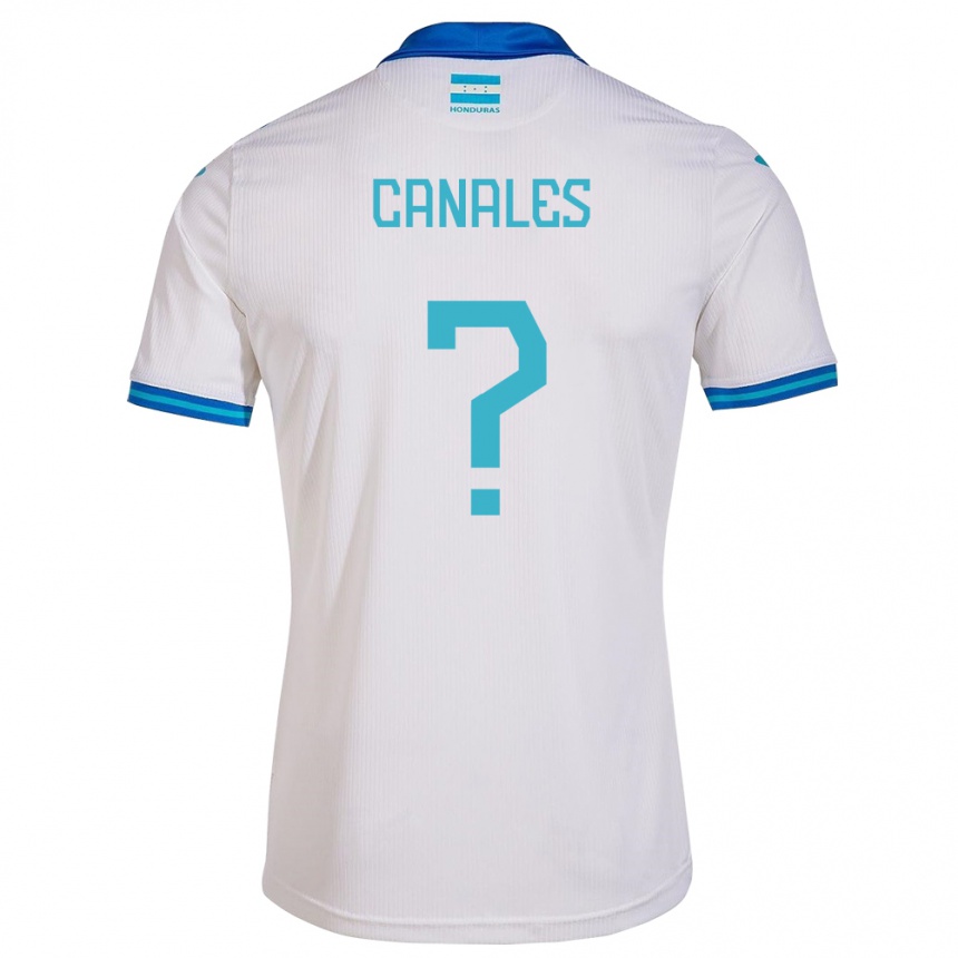 Kids Football Honduras Cristian Canales #0 White Home Jersey 24-26 T-Shirt Canada