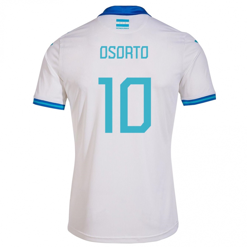 Kids Football Honduras Roberto Osorto #10 White Home Jersey 24-26 T-Shirt Canada