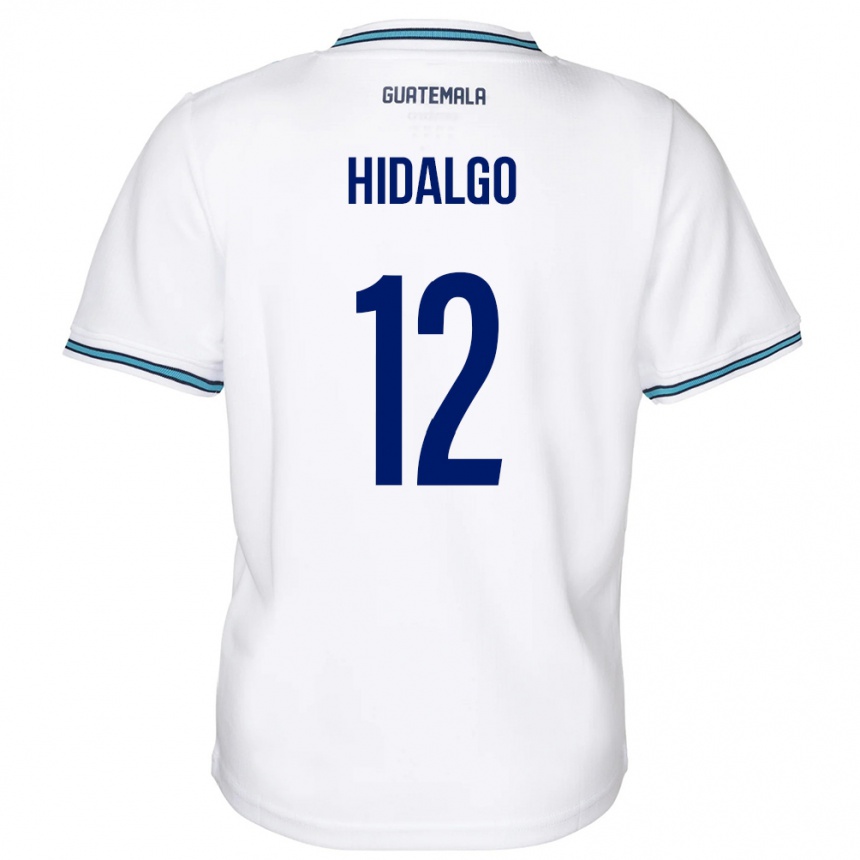 Kids Football Guatemala Angie Hidalgo #12 White Home Jersey 24-26 T-Shirt Canada