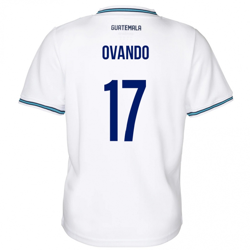 Kids Football Guatemala Sandra Ovando #17 White Home Jersey 24-26 T-Shirt Canada