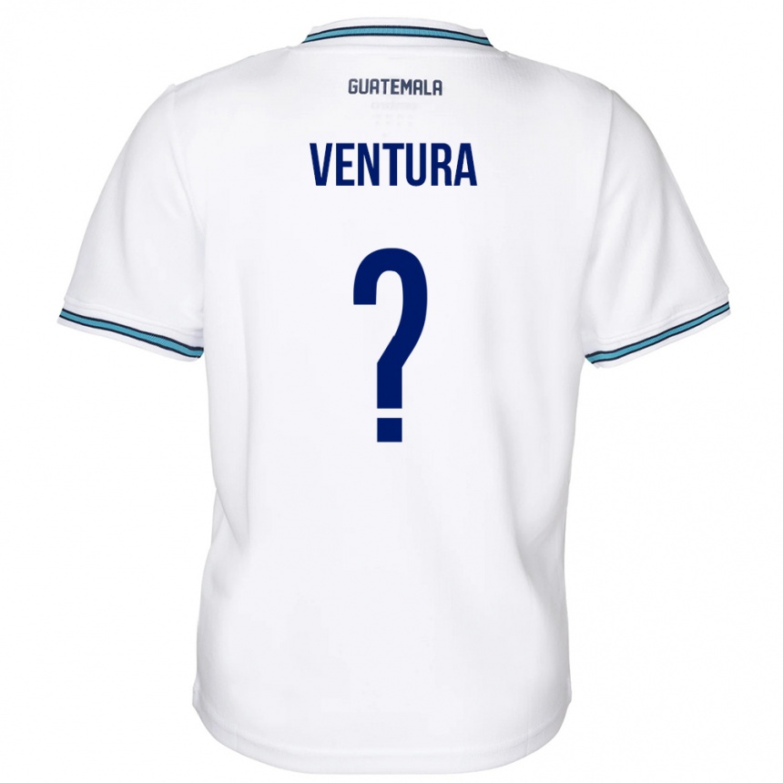 Kids Football Guatemala Lesly Ventura #0 White Home Jersey 24-26 T-Shirt Canada