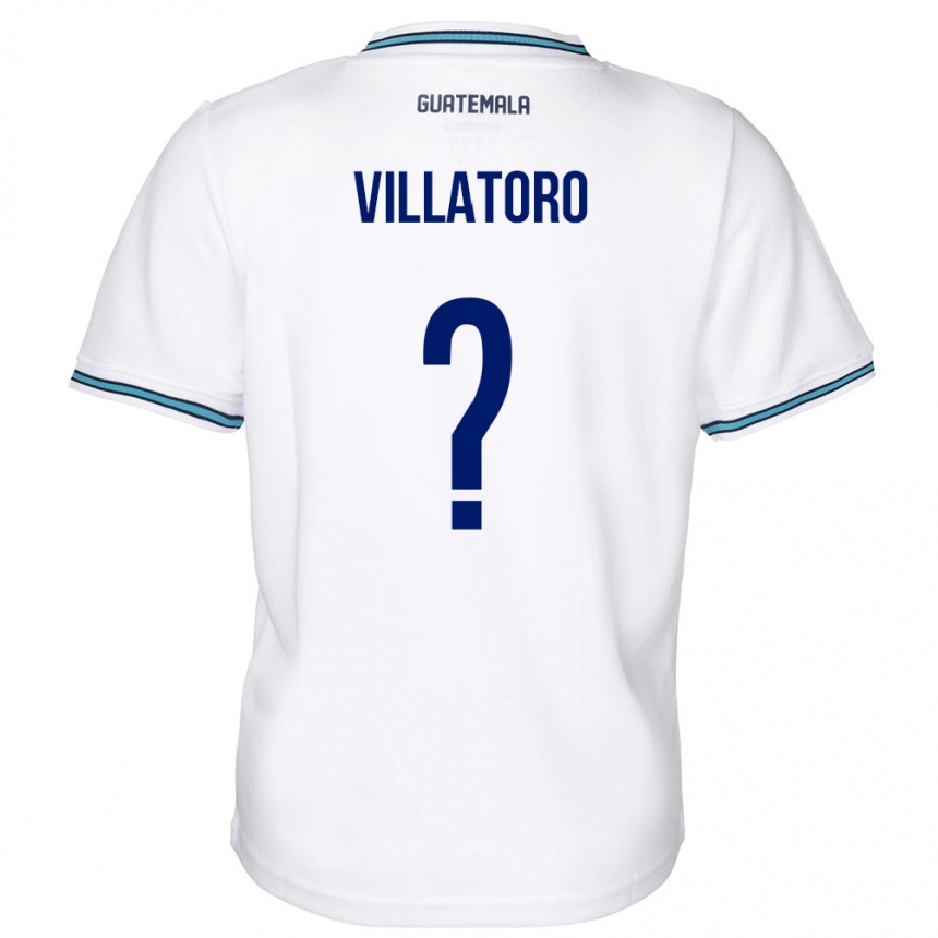 Kids Football Guatemala Grace Villatoro #0 White Home Jersey 24-26 T-Shirt Canada