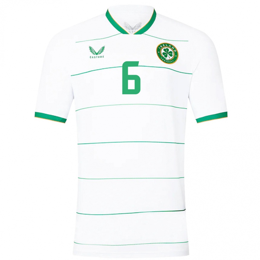 Kids Football Ireland Matthew Moore #6 White Away Jersey 24-26 T-Shirt Canada