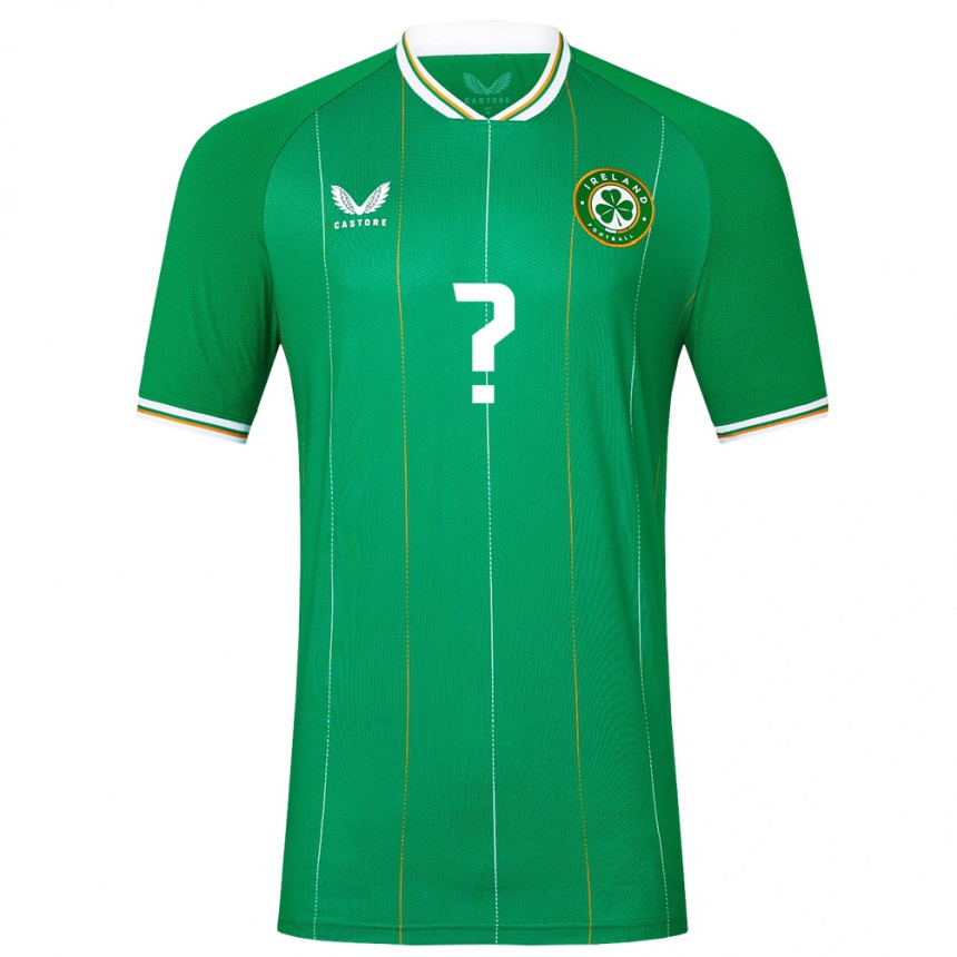 Men Football Ireland James Crawford #0 Green Home Jersey 24-26 T-Shirt Canada