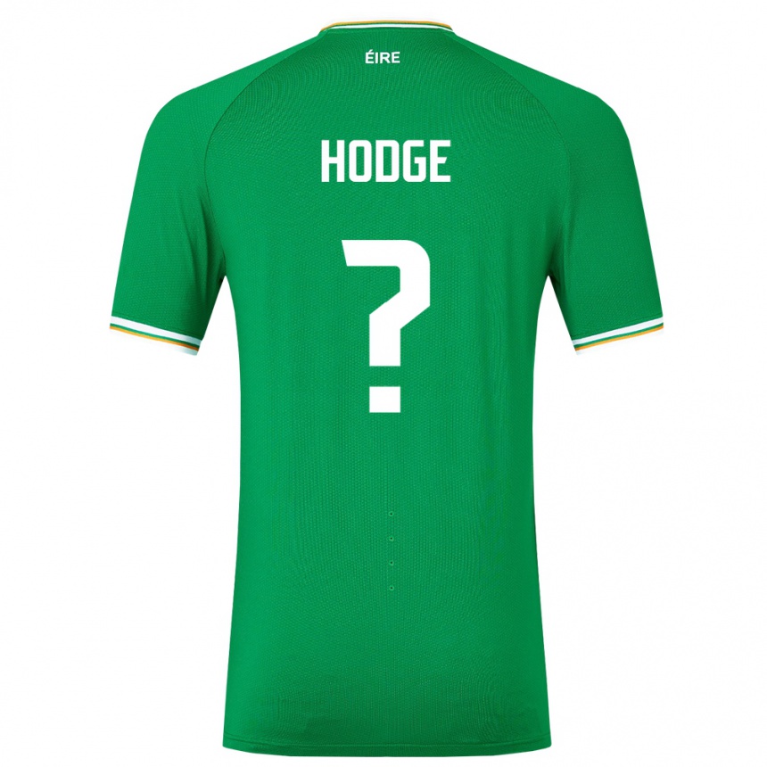 Men Football Ireland Joe Hodge #0 Green Home Jersey 24-26 T-Shirt Canada