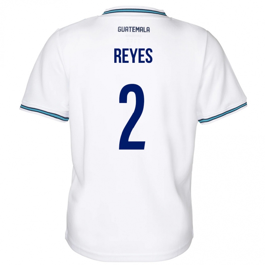 Women Football Guatemala Samantha Reyes #2 White Home Jersey 24-26 T-Shirt Canada