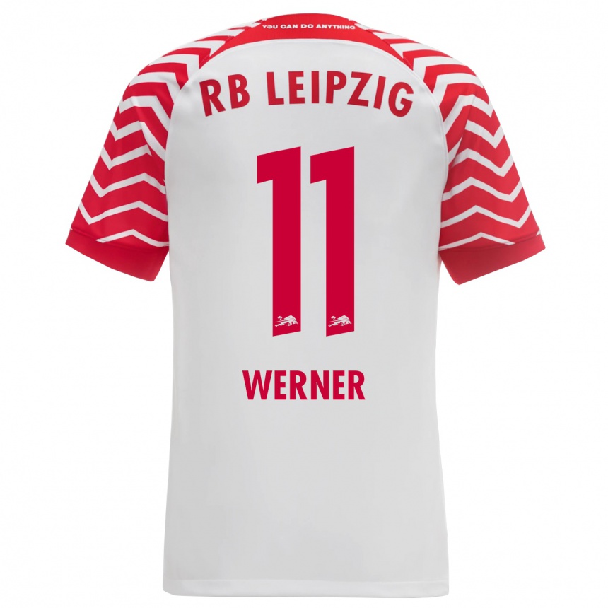 Enfant Football Maillot Timo Werner #11 Blanc Tenues Domicile 2023/24 Canada