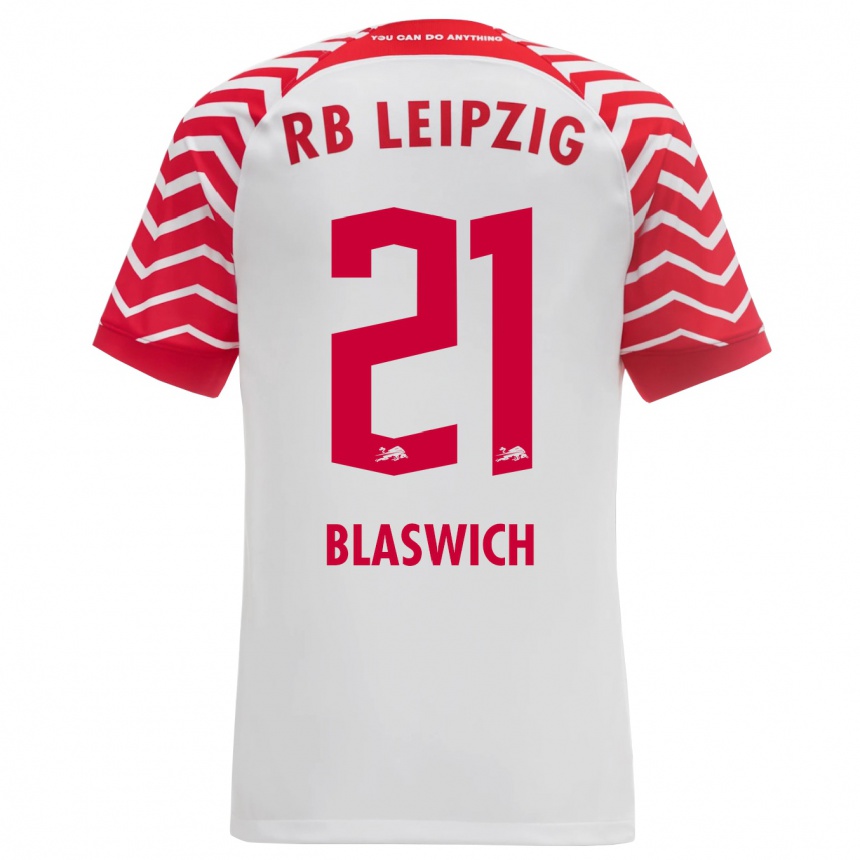 Enfant Football Maillot Janis Blaswich #21 Blanc Tenues Domicile 2023/24 Canada