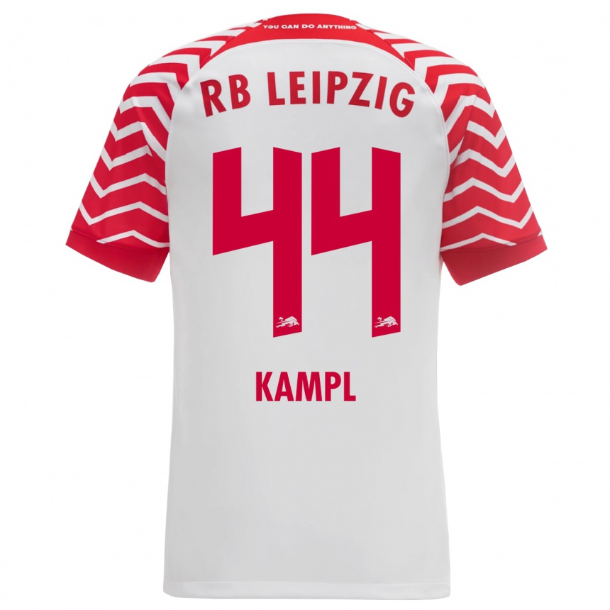 Kids Football Kevin Kampl #44 White Home Jersey 2023/24 T-Shirt Canada