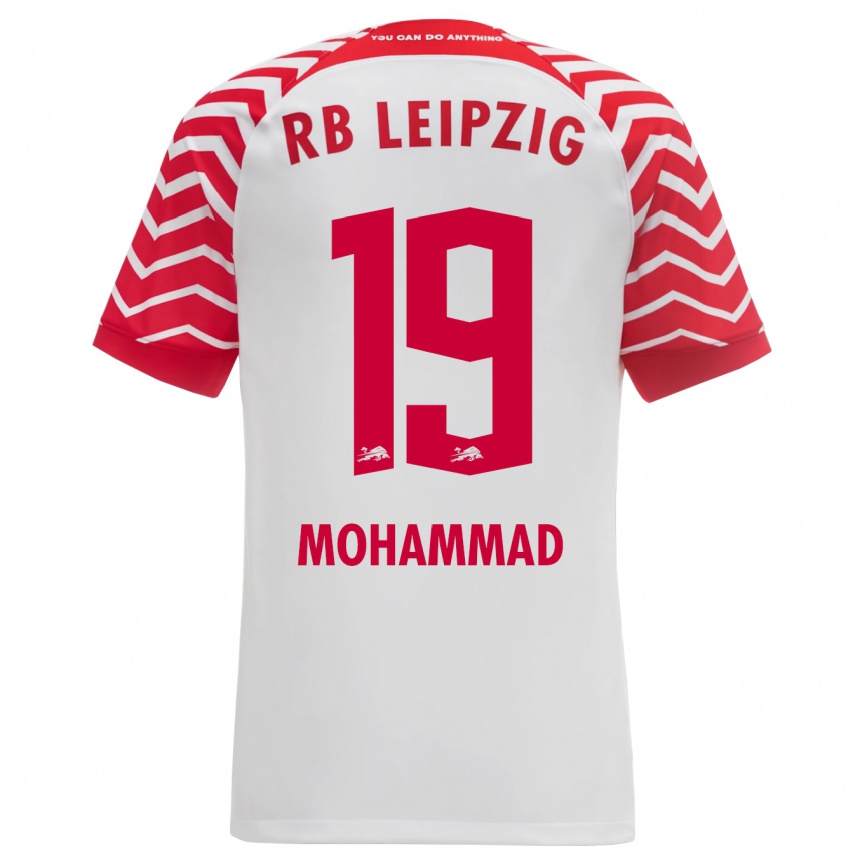 Enfant Football Maillot Sammy Mohammad #19 Blanc Tenues Domicile 2023/24 Canada