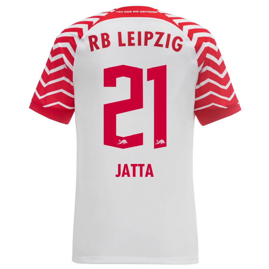 Kids Football Nuha Jatta #21 White Home Jersey 2023/24 T-Shirt Canada