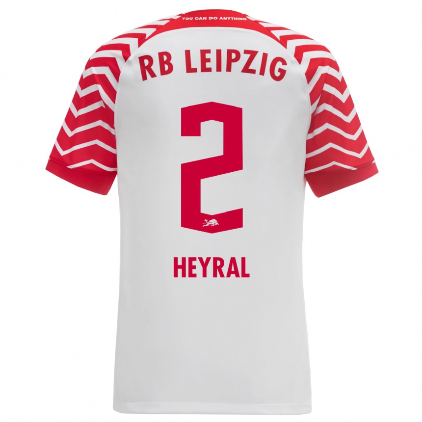 Kids Football Neo Heyral #2 White Home Jersey 2023/24 T-Shirt Canada