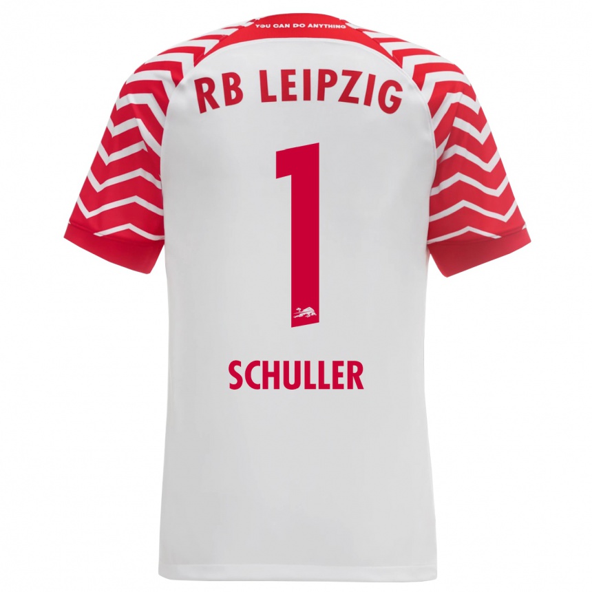 Enfant Football Maillot Gina Schüller #1 Blanc Tenues Domicile 2023/24 Canada