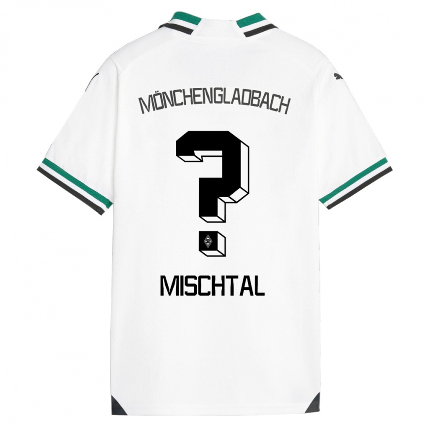 Kids Football Kilian Mischtal #0 White Green Home Jersey 2023/24 T-Shirt Canada