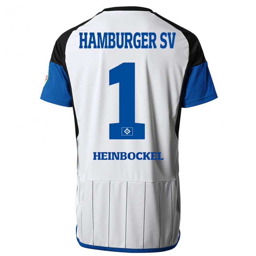 Enfant Football Maillot Simon Heinbockel #1 Blanc Tenues Domicile 2023/24 Canada