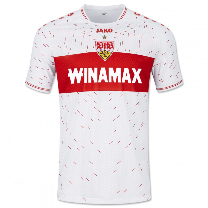 Kids Football Dominik Draband #28 White Home Jersey 2023/24 T-Shirt Canada