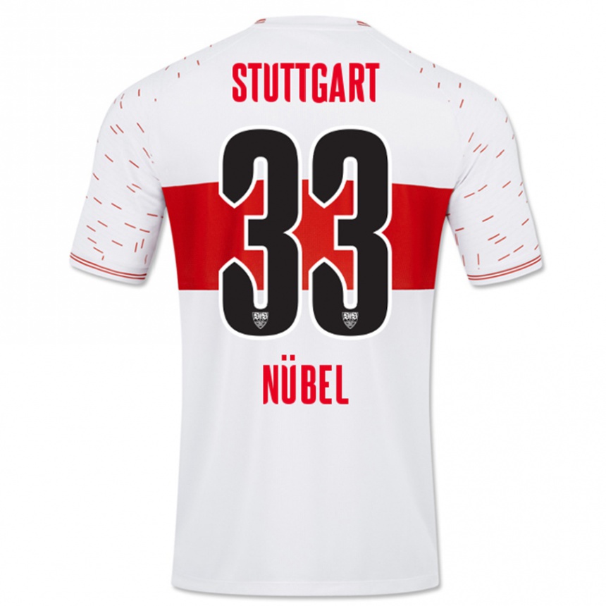 Kids Football Alexander Nübel #33 White Home Jersey 2023/24 T-Shirt Canada