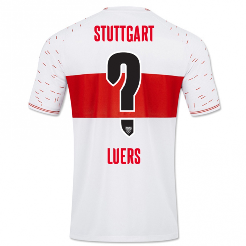 Enfant Football Maillot Julian Lüers #0 Blanc Tenues Domicile 2023/24 Canada