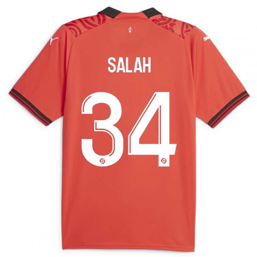 Enfant Football Maillot Ibrahim Salah #34 Rouge Tenues Domicile 2023/24 Canada