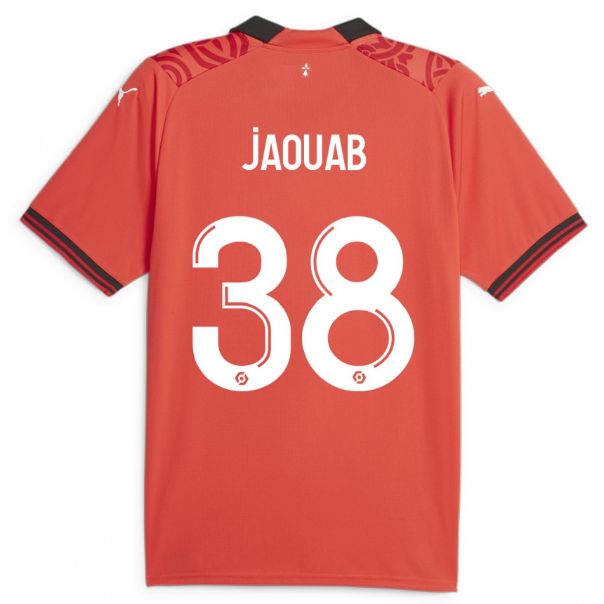 Enfant Football Maillot Mohamed Jaouab #38 Rouge Tenues Domicile 2023/24 Canada