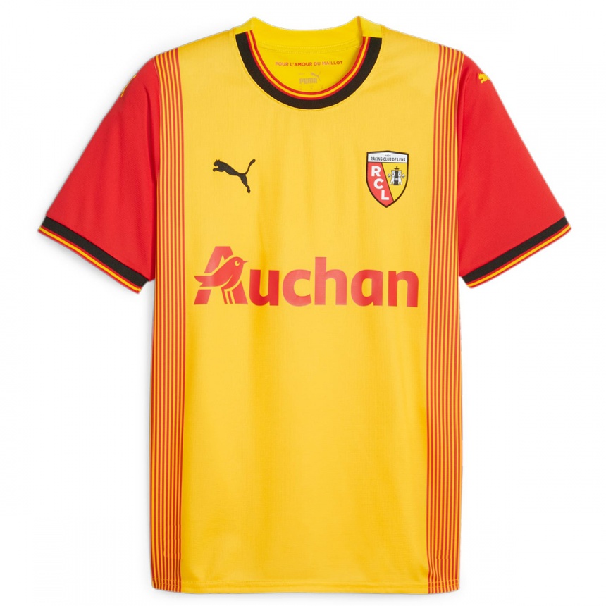 Enfant Football Maillot Angelo Fulgini #11 Jaune Tenues Domicile 2023/24 Canada