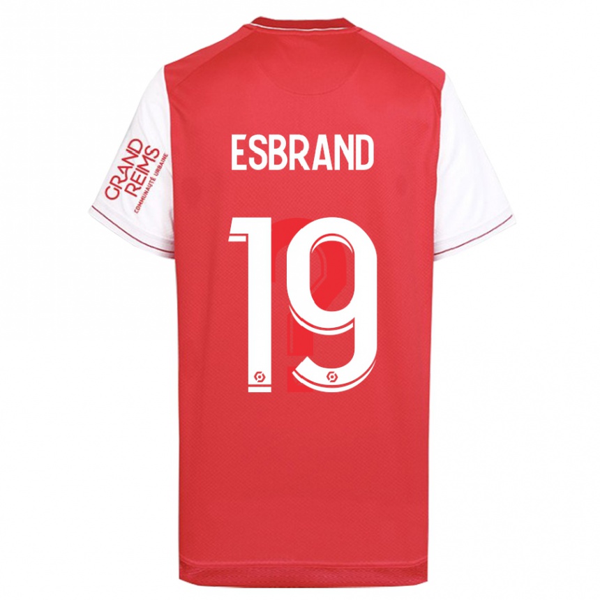 Enfant Football Maillot Josh Wilson-Esbrand #19 Rouge Tenues Domicile 2023/24 Canada