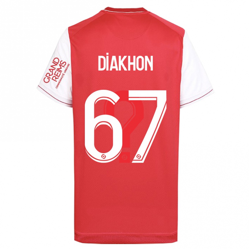 Kids Football Mamadou Diakhon #67 Red Home Jersey 2023/24 T-Shirt Canada