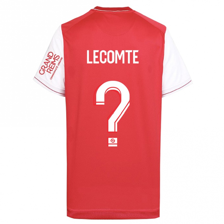 Kids Football Benjamin Lecomte #0 Red Home Jersey 2023/24 T-Shirt Canada