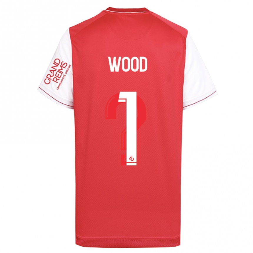 Enfant Football Maillot Mackenzie Wood #1 Rouge Tenues Domicile 2023/24 Canada